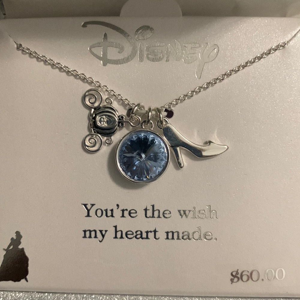Disney sterling silver necklace